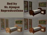 Base Game Single Bed in AL Wood Colours Screenshot