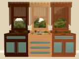 Chiclettina Fjord Kitchen Counter in AL Wood Colours Screenshot